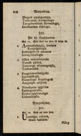258-372 (272), Morgenlieder. - Abendlieder.