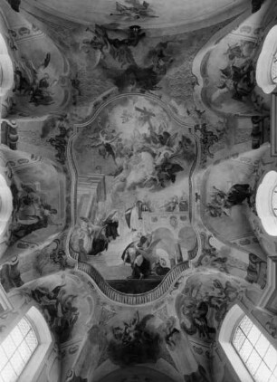 Die Gute Beth erhält die Kommunion von Christus