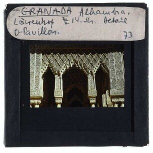 Granada, Alhambra,Granada, Alhambra Löwenhof