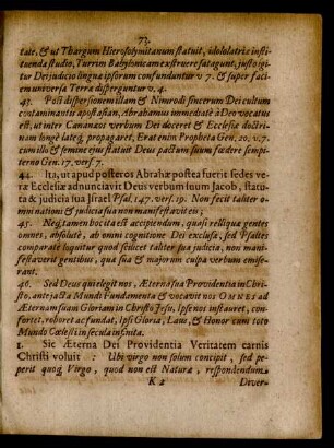 Sic Aeterna Dei Providentia Veritatem carnis Christi voluit ...