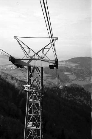 Schauinslandbahn: Oberste Stütze