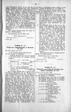 No. 10 (106-129) (112,113), 26. April 1911