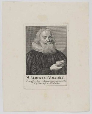Bildnis des Albertus Volcart