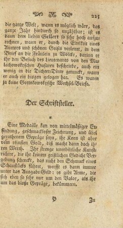Der Schriftsteller