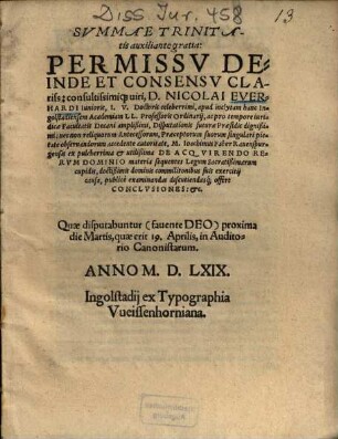 Svmmae Trinitatis