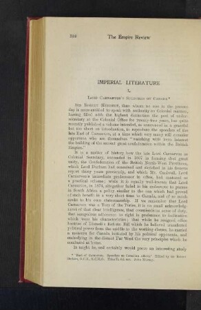 Imperial Literature.