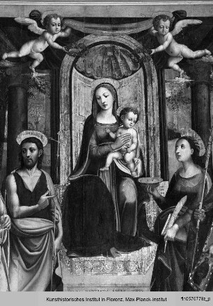 Madonna mit den Heiligen Sebastian, Lucia, Martin und Johannes der Täufer