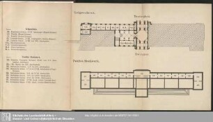 Erdgeschoss; Zweites Stockwerk