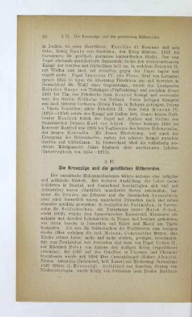 § 11. Die Kreuzzüge und die geistlichen Ritterorden