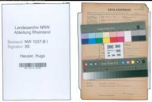 Entnazifizierung Hugo Heuser , geb. 00.00.0000 (Amtsanwalt)