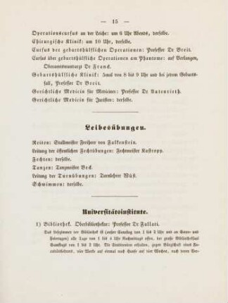 15-17, Universitätsinstitute