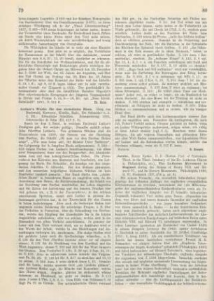 80-82 [Rezension] Jacobs, Henry Eyster, The Lutheran movement in England during the reigns of Henry VIII. and Edwward VI., and its literary monuments