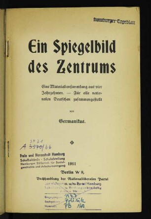 Ein Spiegelbild des Zentrums : eine Materialiensammlung aus vier Jahrzehnten