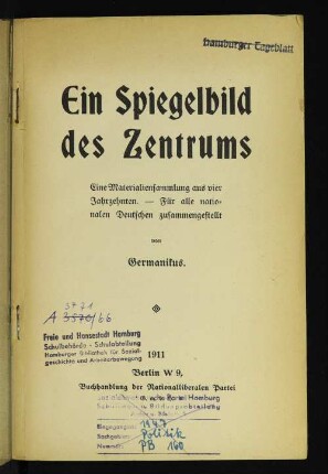 Ein Spiegelbild des Zentrums : eine Materialiensammlung aus vier Jahrzehnten