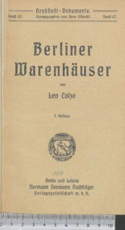 Berliner Warenhäuser