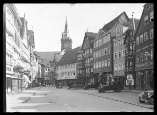 Marktplatz Blickrichtung Stiftskirche