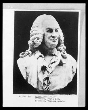 Büste des Jean Baptist Rousseau