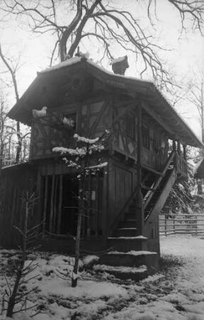 Taubenhaus im Stadtgarten.