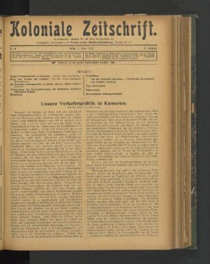 Nr. 10. Berlin, 8. März 1912. 13. Jahrgang.