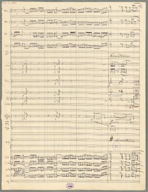 Overtures, orch, Fragments - BSB Mus.ms. 12995 : [without title]