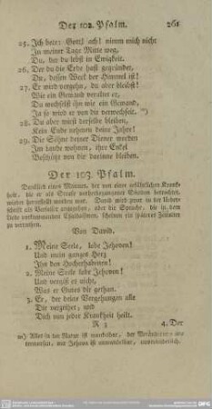 Der 103. Psalm