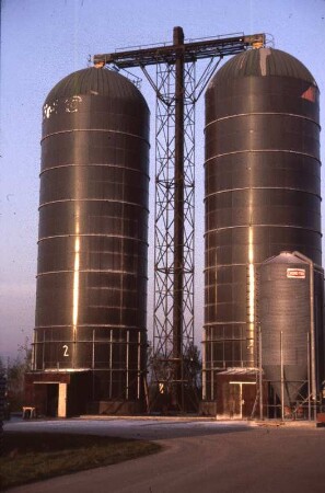 Fotografie: Lagerung, Lagertechnik, Hochsilo, Bauart