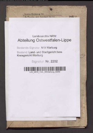 Erblasser: Ellerin, August; Erblasser: Ellerin, Catharina, geb. Hamacher: