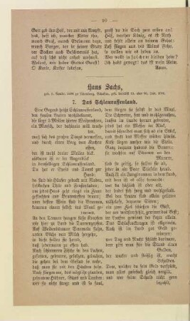 Hans Sachs.