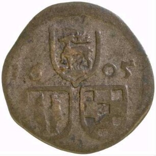 Münze, Dreier (NZ), 1605