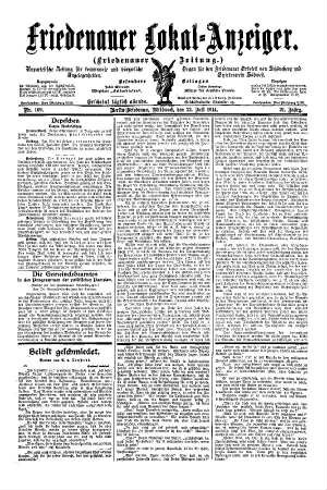 Nr. 169, 22.07.1914