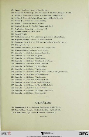 Gemälde (Nr. 211-250)