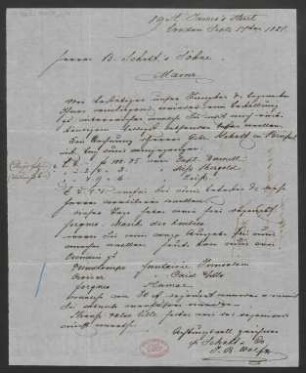 Brief an B. Schott's Söhne : 17.09.1851