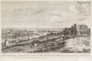 Richmond (Surrey) von Westen - aus einer Folge (17 Ansichten)