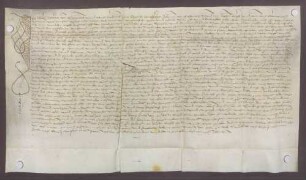 Schuldbrief des Bistums Speyer gegenüber dem Kloster St. Klara zu Speyer über 300 Gulden.