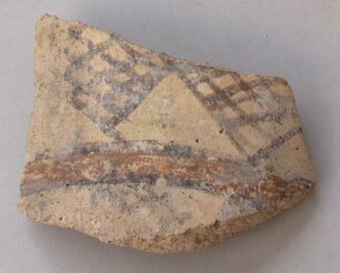 Fragment eines Tongefäßes