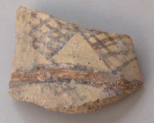 Fragment of a clay vessel