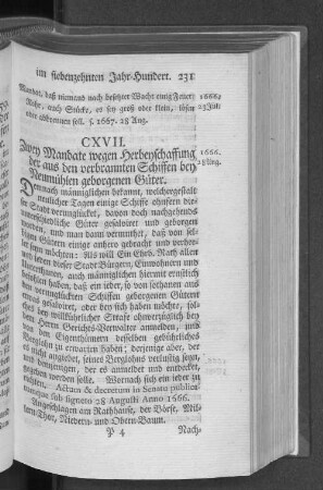 CXVII.