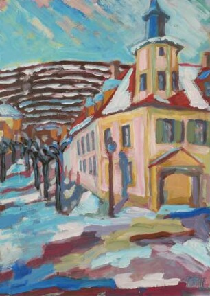 Meinholdsches Turmhaus Radebeul, Winter