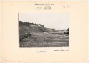Reichsgartenschau 1939 auf dem Killesberg, Stuttgart: Rosental, Erdarbeiten