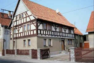 Fachwerkhaus mit Thüringer Leiter