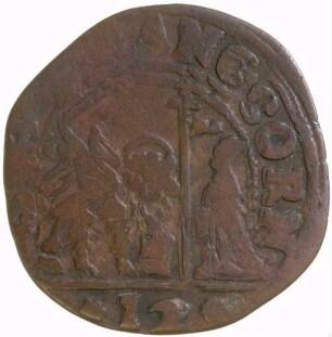 Münze, Soldo, 1656