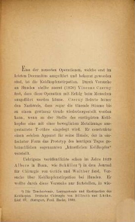 Ein Beitrag zur Kasuistik der Kehlkopfexstirpationen : Inaug. Diss.
