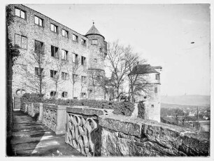 Teilansicht der Burg Wertheim