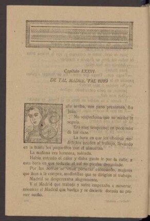 Capítulo LXXVI - De tal madre, tal hijo