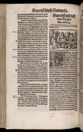 Das erst Buch Samuels, das erst Buch der Künigen