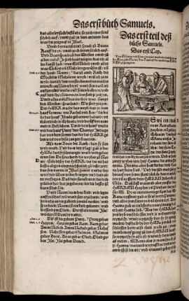 Das erst Buch Samuels, das erst Buch der Künigen