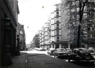 Privatgebäude, Straßen und Plätze in Karlsruhe. Adlerstraße