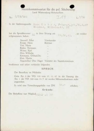Huber, Hans