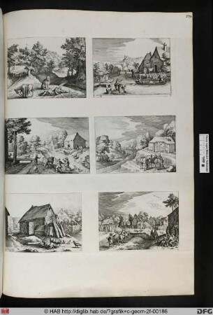 Grüßender Wanderer mit Dudelsack