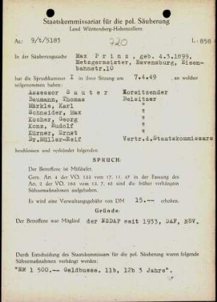 Prinz, Max